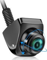 Vtopek atbulinės eigos kamera AHD 1080P galinio vaizdo kamera Automobilis 360° pasukama automobilio atbulinės eigos kamera Retrofit 170° platus kampas Naktinis matymas IP69 Vandeniui atsparus universalus NTSC atbulinės eigos fotoaparatas, skirtas namams a