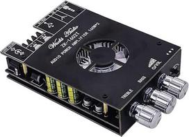 WANGCL 2 x 160W TDA7498E Power Subwoofer Stereo Amplifier Board Bluetooth Compatible 2.0 Channel Class D Home Theater Audio Amplifier