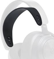 WC -StirnbandZ Arctis Nova - Improved Silicone Headband for Arctis Nova Headsets by Wicked Cushions - Improved Flexibility, Comfort and Style with Matching Ear Pad Designs | Black