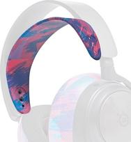WC -StirnbandZ Arctis Nova - Improved Silicone Headband for Arctis Nova Headsets by Wicked Cushions - Improved Flexibility, Comfort and Style with Matching Ear Pad Designs | Speed Racer