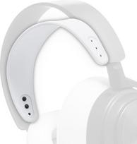 WC -StirnbandZ Arctis Nova - Improved Silicone Headband for Arctis Nova Headsets by Wicked Cushions - Improved Flexibility, Comfort and Style with Matching Ear Pad Designs | White