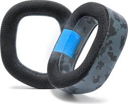 WC Freeze HS80 - Cooling Gel Ear Pads for Corsair HS80 RGB Wireless, Wired and HS80 Max by Wicked Cushions - Increased Comfort, Thickness and Soundproofing for Epic Gaming Sessions | Black Camo