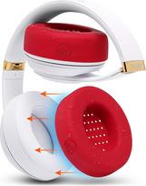 WC SweatZ Earpad Cases Made by WC | Fits Beats Studio 3 & 2 & Studio Pro (Not Fit Beats Solo) / Bose QC35 & 35II / Bose 700 & More | Red