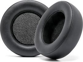 WC Upgraded Replacement Ear Pads for Corsair Virtuoso Gaming Headset Made by Wicked Cushions | Improved Durability, Thickness, Softer Leather and Sound Insulation | Black