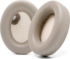 WC Wicked Cushions Extra Thick Ear Pads for Sony WH1000XM4 Headphones - Soft PU Leather, Luxury Noise Isolating Memory Foam, Works with Ear Sensor | Beige