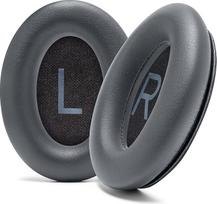 WC Wicked Cushions Extra Thick Replacement Ear Pads for Bose QC45 (QuietComfort 45) Headphones | Eclipse Grey
