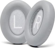 WC Wicked Cushions Improved Replacement Ear Pads for Bose 700 Noise Cancelling Headphones (NC700) - Softer PU Leather, Luxury Memory Foam, Extra Thickness, Extra Durable | Silver