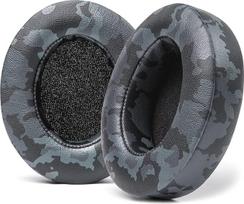 WC Wicked Cushions Replacement Ear Pads for Beats Studio 2 & 3 (B0501, B0500) Wired & Wireless | Does Not Fit Beats Solo | Softer Leather, Improved Foam and Stronger Adhesive | Black Camouflage