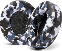 WC Wicked Cushions Replacement Ear Pads for Beats Studio 2 & 3 (B0501, B0500) Wired & Wireless | Does Not Fit Beats Solo | Softer Leather, Improved Foam and Stronger Adhesive | Snow Camo