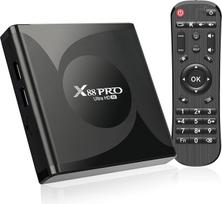 WEILY Android TV Box, Android 13.0 Box 4GB RAM 32GB ROM RK3528 Quad-Core Cortex-A53 GPU Mali-450 palaikymas 8K 10/100M LAN Enternet 2.4G/5G Dual-Band WiFi 6 BT 5.0 USB 2.0/3.0