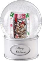 WeRChristmas 15 cm Baby Snow Globe Christmas Decoration, Multi-Colour