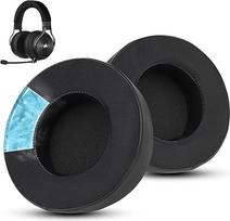 Wzsipod Cooling Gel Replacement Ear Pads for Corsair Virtuoso Gaming Headphones, Corsair Virtuoso Ear Pads Replacement with Smooth Fabric & High Density Memory Foam, Noise Isolation