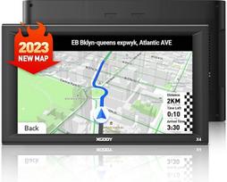 XGODY 9 colių sunkvežimių GPS didelis jutiklinis ekranas Sunkvežimių GPS GPS navigacija X4F
