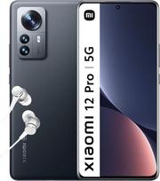 Xiaomi 12 Pro Smartphone + Headphones, 12 + 256GB Mobile Phone without Contract, 6.73 Inch 120 Hz AMOLED Display, Snapdragon 8 Gen 1, 50 MP Triple Camera, 4600 mAh, 120 W Xiaomi HyperCharge, Grey