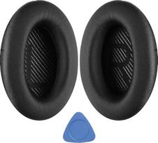 YOCOWOCO Cushions Bose QC35 QC35 II Ear Pads Replacement - Ear Cups for Bose QuietComfort 35 I/II Over-Ear Headphones (Black)
