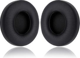 YOCOWOCO Replacement Ear Pads for Beats Solo 2 Wireless/Solo 3 Wireless On-Ear Headphones Earcups with PU Leather and Memory Foam (Black)