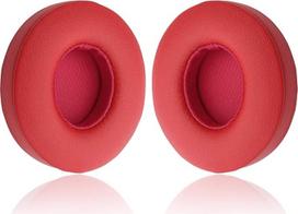 YOCOWOCO Replacement Ear Pads for Beats Solo 2 Wireless/Solo 3 Wireless On-Ear Headphones Earpads with PU Leather and Memory Foam - Red