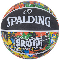 KREPŠINIO KAMUOLYS SPALDING  RAINBOW GRAFFITI (7 DYDIS)