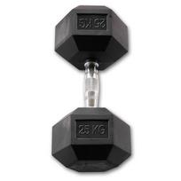 Hexagon šešiakampis hantelis 25kg pora