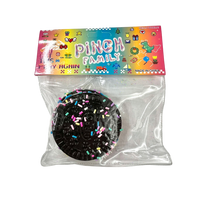 Antistresinis žaislas skvišas / squishy - Oreo sausainis, juodas