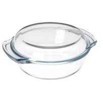 Apvalus stiklinis kepimo indas su dangčiu Winder Home, 1,7 l.