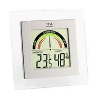 Termometras-higrometras su komforto lygio indikatoriumi su METROLOGINE PATIKRA TFA 30-5023
