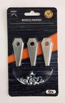 Roboto žoliapjovės peiliukai BOSCH - Rinkinys 9 vnt.