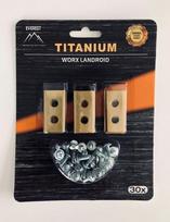 Roboto žoliapjovės peiliukai WORX Titanas - Rinkinys 30 vnt.