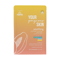 Dr.PAWPAW , raminanti lakštinė veido kaukė, Your Gorgeous Skin, 1 vnt