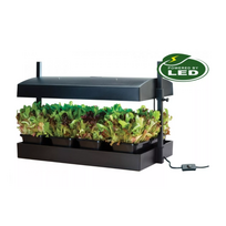 Daigykla su lempomis Grow Light Garden 16W Juoda