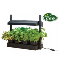 Daigykla su lempomis Micro Grow Light Garden 8W Juoda