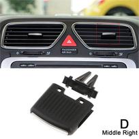 Automobilio prietaisų skydelio oro kondicionieriaus ventiliacijos angos reguliavimo spaustukas VW Jetta A5 MK5 Golf 5 GTI R32 Rabbit 2006-2010 gray