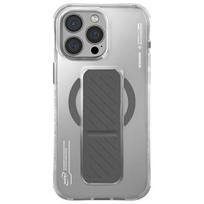 Skinarma axon iPhone 16 Pro Max 6.9" Magnetic Charging + Grip Stand case, titanium