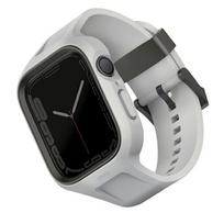 uniq monos 2in1 Apple Watch Strap + Case Series 4/5/6/7/8/9/SE/SE2 44/45mm. Chalk grey