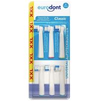 EURODONT universalios Oral-B® Classic dantų šepetėlio galvutės, 6 vnt