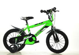 Vaikiškas dviratis Dino Bikes 14", 414U-R88, žalias