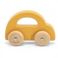 Medinis automobilis Viga Toys „Viga Polarb“, geltonas