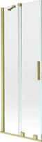 Vonios sienelė Mexen Velar II, Brushed gold, 75 x 150 cm