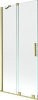 Vonios sienelė Mexen Velar II, Brushed gold, 90 x 150 cm
