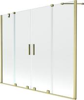 Vonios sienelė Mexen Velar Duo II, Brushed gold, 170 x 150 cm
