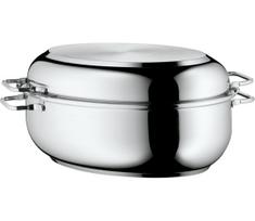 WMF - Ovali kepimo skarda su dangteliu  41x28,5 x18 cm nerūdijantis
