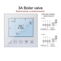 KETOTEK 16A/3A WIFI Smart Kambario termostatas Elektrinis grindų šildymas Temperatūros valdiklis Voice Touch