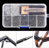 Akinių akinių taisymo rinkinys Nose Tab Akiniai akiniai Atsuktuvas Atsuktuvas 1 box gray