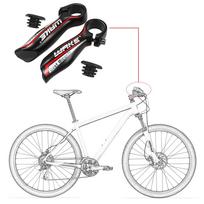 1 pora Alumimun lydinio MTB juostos galo kalnų dviračio vairo galas dviračio dviračio plento dviračio dalys 22,2 mm