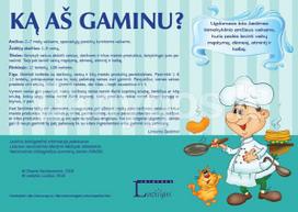 Ką aš gaminu? Ugdomasis loto žaidimas 2-7 metų vaikams