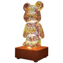 Stalinė lempa prie lovos LED 3D BEAR šviestuvas