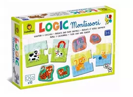 Montessori žaidimas-loginė dėlionė LUDATTICA „Tėvai ir vaikai“, 3–5 m.