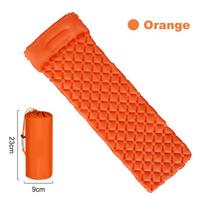 Double Bed Camping Inflating Sleeping Mats Folding Outdoor Sleeping Pad Inflatable Seat Mattress with Pillow Ultralight Travel