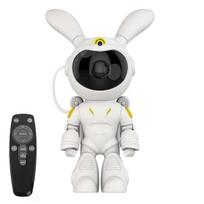 LED projektorius Space Bunny, baltas