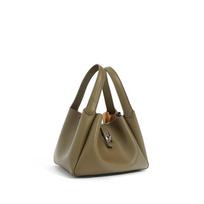 Odinė rankinė Moteriška pirkinių krepšio tipo rankinė Madinga pintinė kibiro formos rankinė Suede petinė rankinė Crossbody rankinė Rankinė Naujųjų Metų dovana